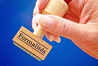 formalités